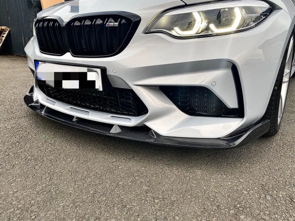 BMW M2 Competition F87 Kohlefaser-Frontsplitterlippe